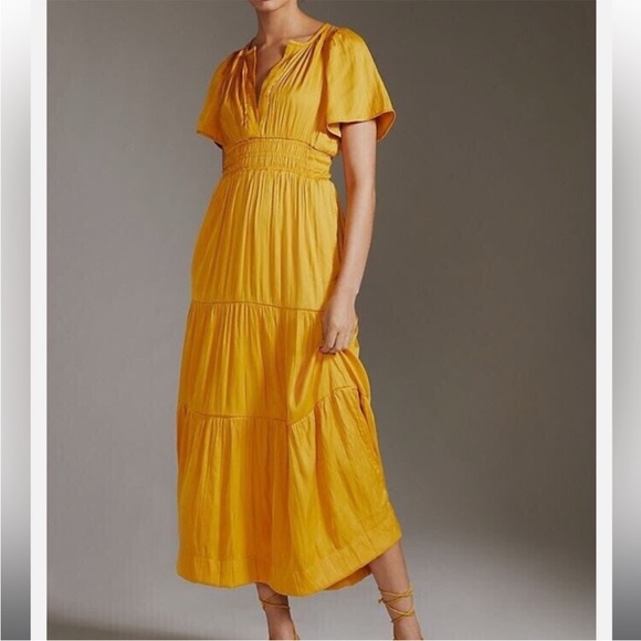 Anthropologie| Mango Somerset Maxi Dress - Picture 1 of 7